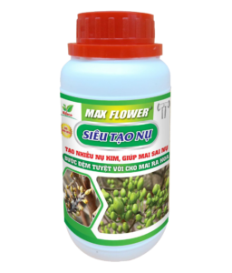 Phân bón Max Flower siêu tạo nụ cho mai chai 250ml