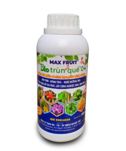 Max fruit Bio Trùn quế 04 Chai 500ml