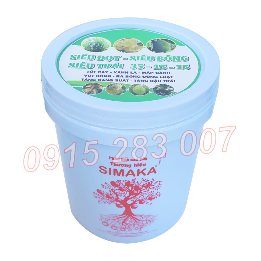 Simaka 35.15.15 Siêu đọt Siêu bông Siêu trái Xô 20kg